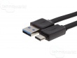USB кабель TYPE-C REMAX RT-C1 плоский черный (1м