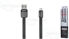 USB кабель TYPE-C REMAX (Platinum) RC-044a черны