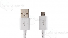 USB кабель micro-USB белый (100см)