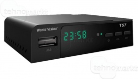Цифровой эфирный ресивер DVB-T2 World Vision T57