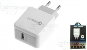 Сетевое зарядное устройство USB 2.4A белый (12W)