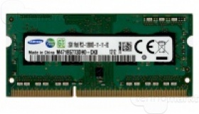 Модуль памяти Samsung SODIMM DDR3-1600 2GB PC-12