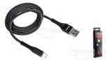 USB кабель Type-C WALKER C780 черный (1м)