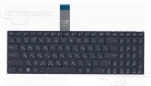 Клавиатура для ноутбука Asus X501, X550, F552LA черная без рамки без рамки