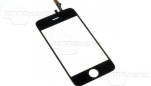 Стекло iPhone 4S черный