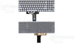 Клавиатура для ноутбука HP Pavilion 17-CN 17-CP 9Z.NHXNQ.L01 серебристая
