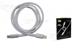 USB кабель Type-C - Lightning 8-pin MORE CHOICE K63ia белый (1м)