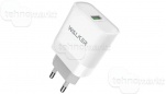 Сетевое зарядное устройство Walker WH-35 QH 3.0, 3.40А USB3.0 (1USB) белый