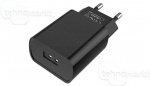 Сетевое зарядное устройство USB 2.1A Borofone BA20A черный (10W)