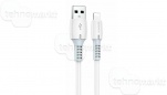 Кабель питания USB Type-C - USB Type-C BOROFONE BX62 100W белый (1м)