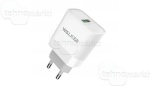 Сетевое зарядное устройство USB 3.0A WALKER WH-35 QC3.0 (18W) белый 
