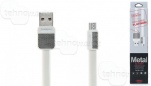 USB кабель USB-micro USB REMAX (Platinum) RC-044m белый (1м)