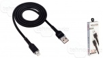 USB кабель Type-C - Lightning 8-pin WALKER C795 черный (1м)