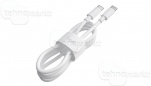 Кабель питания USB Type-C - Type-C Hoco X51 100W белый (1м)
