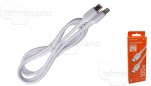 Кабель питания USB Type-C - USB Type-C BOROFONE BX93 100W белый (1м)