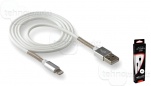USB кабель iPhone 7, Xr, 11 lightning WALKER C720 белый