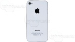 Задняя крышка iPhone 4G (белый) AAA