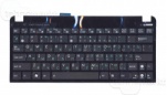 Клавиатура для ноутбука Asus Eee PC 1015PE, 1015PEM с черным топкейсом