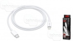USB кабель Type-C - Lightning 8-pin Walker C830 20W белый (1м)