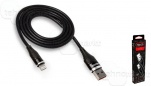 USB кабель Lightning 8-pin WALKER C735 черный (2м)