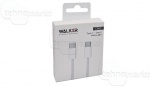 USB кабель Type-C Type-C WALKER C860 белый (2м)