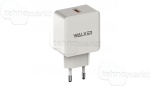 Сетевое зарядное устройство Walker WH-25 QH 3.0, 2.4А USB3.0 (1USB) белый