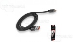 USB кабель Lightning 8-pin WALKER C755 черный (1м)