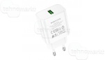 Сетевое зарядное устройство USB 3.0A Borofone A72A белый QC3.0 (18W)