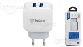 Зарядное устройство USB 2,1A inkax CD-35 (2 USB) Зарядное устройство USB 2,1A inkax CD-35 (2 USB)