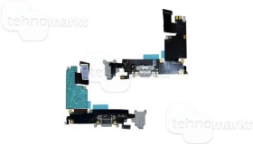 Шлейф iPhone 6 Plus + разъем зарядки + разъем га