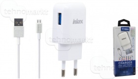Сетевое зарядное устройство micro USB 2.0A INKAX