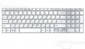 Клавиатура для ноутбука Sony SVF-15 белая,  без 