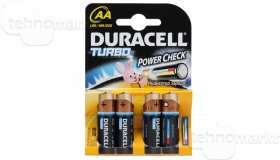 Батарейка LR6 Duracell Turbo (MN1500, AA) (4BL)