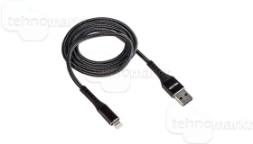 USB кабель Lightning WALKER C780 черный (1м) USB кабель Lightning WALKER C780 черный (1м)