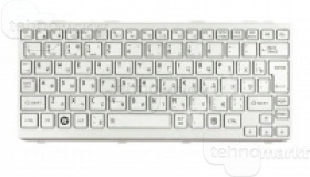 Клавиатура для ноутбука Toshiba NB200, NB255 сер