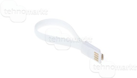 USB кабель micro USB браслет белый