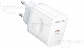 Сетевое зарядное устройство USB-C 3.0A BOROFONE 