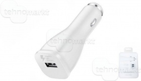 Автомобильное зарядное USB 2A Samsung белый (Fas