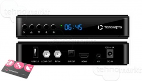 Спутниковый ресивер Телекарта EVO 09 HD Conax (c