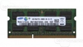 Модуль памяти Samsung SODIMM DDR3-1333 4096MB PC Модуль памяти Samsung SODIMM DDR3-1333 4096MB PC