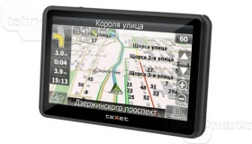 Портативный автонавигатор TEXET TN-560A Навител Портативный автонавигатор TEXET TN-560A Навител