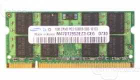 Память для ноутбука Original SAMSUNG DDR2 SODIMM
