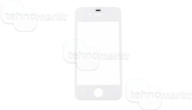 Стекло iPhone 4 белый