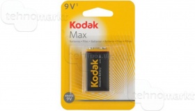 Батарейка Kodak MAX 6F22 (6LR61, MN1604, 522) Кр