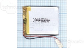 Аккумулятор универсальный 42х50х5 1800mah (50425