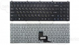 Клавиатура для ноутбука DNS C5500, W765K, W76T, 