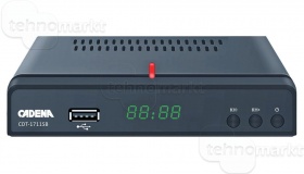Цифровой эфирный ресивер DVB-T2 Cadena CDT-1711S