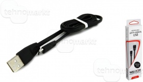 Кабель USB-micro Walker C320 черный (1м)