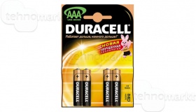 Батарейка Duracell MN2400 (AAA, LR03, BL4) 