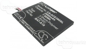 Аккумулятор для телефона Acer Liquid E3, Z5 (BAT